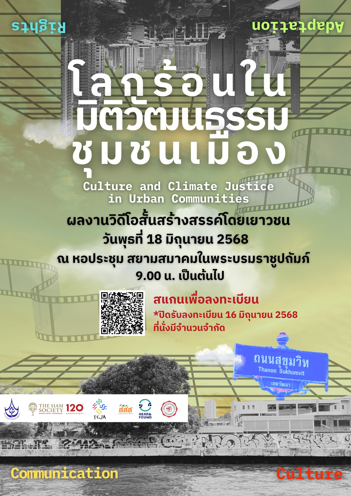การเปลี่ยนแปลงของสภาพภูมิอากาศในมิติวัฒนธรรมของชุมชนเมือง