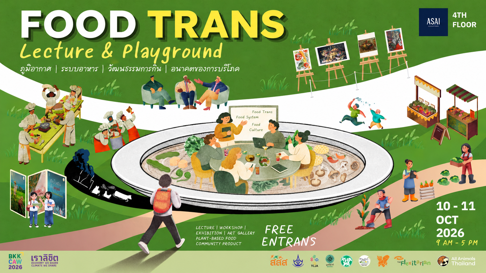 FOOD TRANS LECTURE & PLAYGROUND